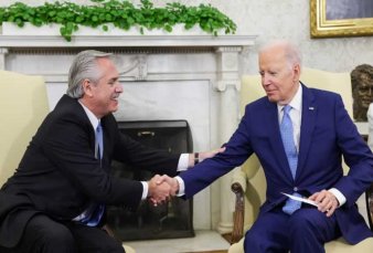 Fern�ndez utiliz� la sequ�a para buscar el apoyo de Biden ante el Fondo Monetario