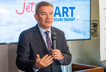 Estuardo Ortiz, el CEO de JetSmart, respald el cierre de El Palomar