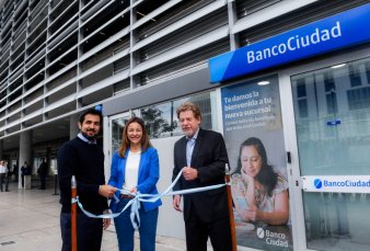 Banco Ciudad abrió una sucursal en Barrio Mugica