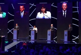 El primer debate entre los candidatos mostr discursos muy estudiados y escaso atractivo