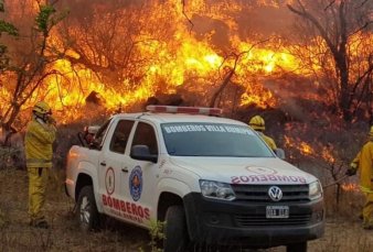 No ceden los incendios en Crdoba: hay al menos 60 familias evacuadas