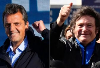 Massa sorprendi con un triunfo e ir a un ballottage con Milei