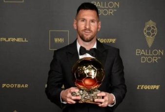 El mundo otra vez a los pies de Messi: ganó su octavo Balón de Oro