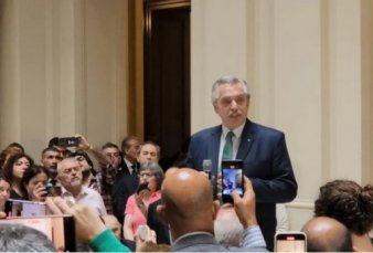 En su despedida de Casa Rosada, Alberto Fernndez hizo una autocrtica por ndice de pobreza