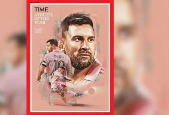 Messi fue nombrado atleta del ao por la revista Time