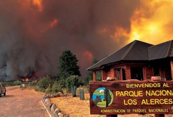 En el Parque Los Alerces ya se quemaron 2.000 hectáreas
