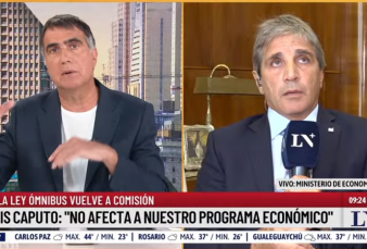 Luis Caputo: 'La no aprobacin de la ley no afecta nuestros objetivos fiscales. No seremos polticos como dicen muchos, pero tampoco somos tontos. '