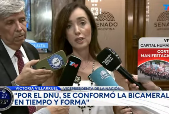 Villarruel sobre Cameron: "Como hija de un veterano de Malvinas, estoy plenamente consciente de la presencia de esta persona en lo que son nuestras islas".