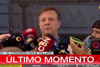 Oscar Zago: "La gente no est siendo reprimida, estn siendo reprimidos militantes"