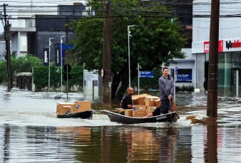 Hay ms evacuados por la inundacin en Concordia y crece el temor en otros pueblos
