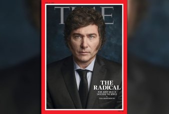 La revista Time le dedic su portada a Milei y al impacto mundial de su propuesta