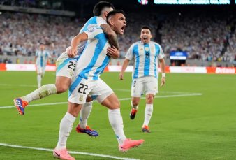 Argentina-Copa Amrica: Lo busc y sobre la hora sell el pase a cuartos