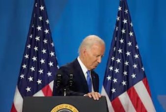 Presionado por el Partido Demcrata, Biden retir su candidatura y respald a Harris