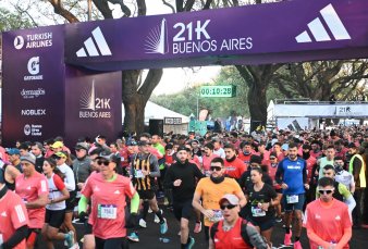 Fervor popular y alto nivel tcnico en otra edicin del 21k de Buenos Aires