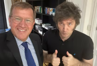 Eduardo Serenellini sobre los retuits de Javier Milei: "Somos humanos y a veces pods equivocarte, por eso es importante chequear y lo hace el presidente todo el tiempo"