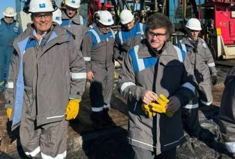 El Presidente visit Vaca Muerta y realiz un viaje fugaz a Chile con la mira en inversiones