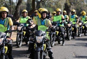 Incorporan agentes de trnsito en moto en CABA