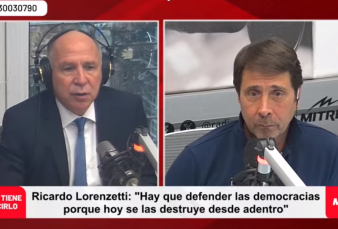 Ricardo Lorenzetti sobre los candidatos a la Corte Suprema: "Debera proponerse una mujer, pero es una facultad presidencial, no una obligacin"