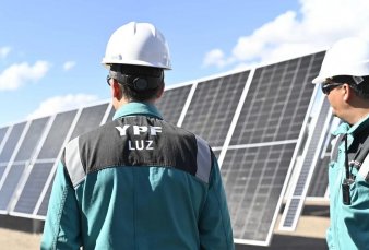 YPF comienza a levantar un nuevo parque solar en Mendoza