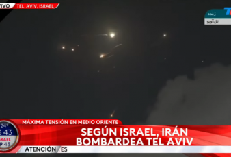 Urgente - Israel bajo ataque: misiles lanzados desde Irn en una declaracin de guerra abierta impactan en Tel Aviv