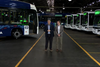 Jorge Macri anunci la renovacin de colectivos y el uso de buses elctricos en la Ciudad de Buenos Aires