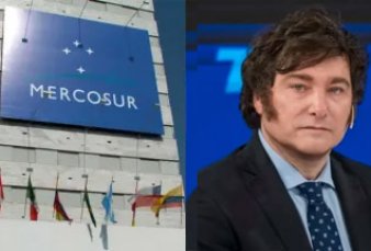 Milei habla de renunciar al Mercosur, si no hay apertura