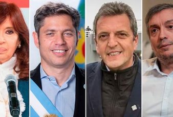 Mximo quiere reunir a Cristina, Kicillof y Massa para resetear Unin por la Patria