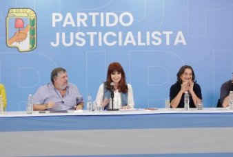 En su primera reunin como jefa del PJ, Cristina ignor a Axel Kicillof