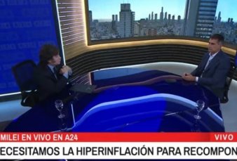 Laje se disculp por problemas tcnicos durante entrevista con Javier Milei: "Lo que pas ayer fue extremadamente raro, no tiene ninguna disculpa?"