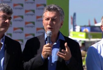 En Expoagro, Macri apoy el acuerdo con el Fondo, pero cuestion que se haga por decreto