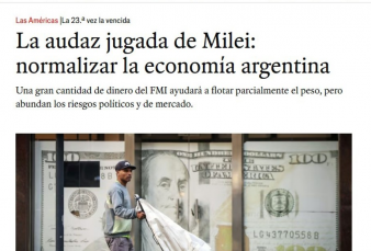 Panorama de noticias del medioda
