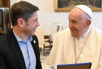 Muri el Papa Francisco - Axel Kicillof: "Tena participacin permanente en Argentina, ya se ir conociendo ms"