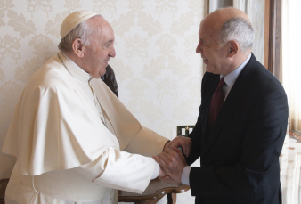 Muri el Papa Francisco - Ricardo Lorenzetti presenci la ltima misa: "Era consciente que era un mensaje casi de despedida"