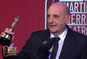 Gabriel Goity se qued con el Martn Fierro de oro al teatro