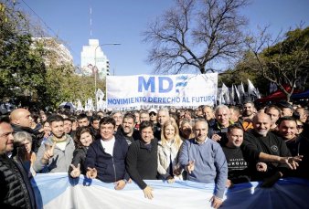 Kicillof march con su espacio y pidi listas conjuntas para las elecciones