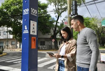Vicente Lpez inaugura un "escudo" de seguridad y la intendenta Martnez sale al cruce de Kicillof: "Hay un abandono dramtico"