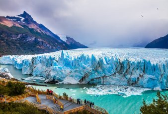 Amenaza de colapso para el glaciar Perito Moreno