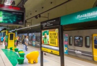 Desde hoy y por 3 meses cierran la estacin Plaza Italia de la lnea D del subte