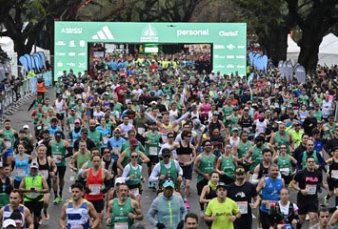 Otra fiesta de running y rcord de extranjeros en el maratn internacional de Buenos Aires