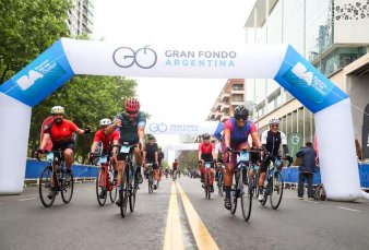 Ms de 4.000 ciclistas en la carrera Gran Fondo Argentina