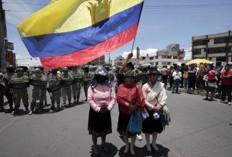 Ecuador cumple 20 das de paro con despliegue militar