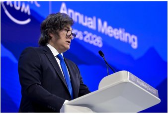 En Davos, Milei elogió logros de su gestión y aseguró que ha hecho "13.500 reformas estructurales"