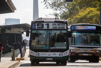 Rige la suba del 31,35% en colectivos nacionales que circulan en el AMBA