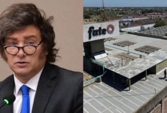 Milei duro contra el due�o de FATE: le reproch� por el cierre de la planta antes de debatir la reforma laboral