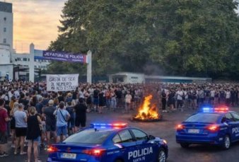 Protesta policial en Santa Fe: 20 efectivos pasan a disponibilidad