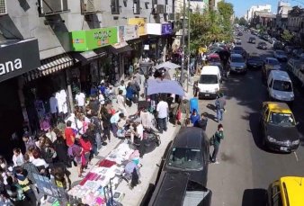 Avenida Avellaneda, el centro comercial de Flores que pierde ventas y donde cierran cada vez m�s locales