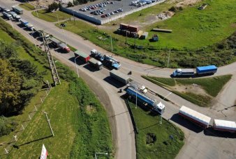 Aluvi�n de camiones en el Gran Rosario por la cosecha r�cord