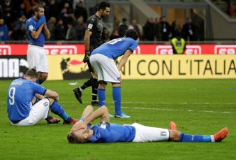 Hist�rico: por tercer Mundial seguido, Italia se qued� afuera