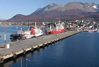 Quejas en Tierra del Fuego por el control del puerto de Ushuaia