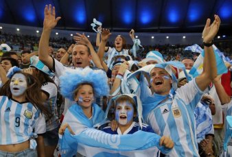 Argentina está entre los tres países más fanáticos del Mundial